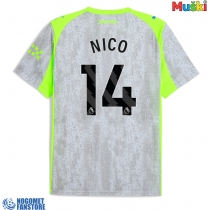 Manchester City Nico Gonzalez #14 Rezervni Dres 2025-26 Kratak Rukav